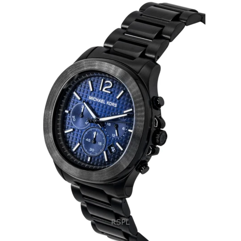 Michael Kors Oversized Sage Black Dial Men's Watch